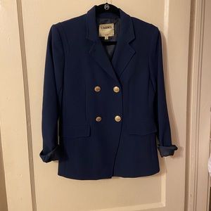 L’AGENCE Double Breasted Blazer